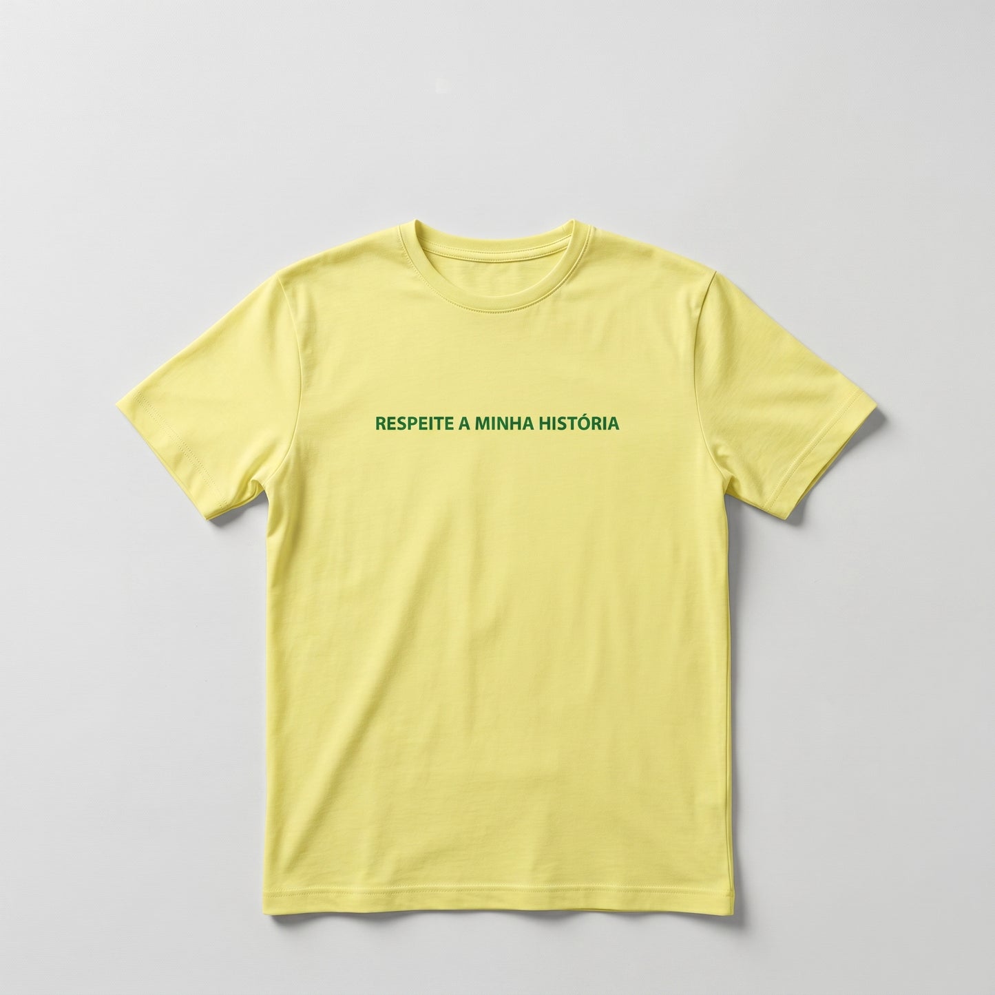 Camiseta #itals Copa Amarelo