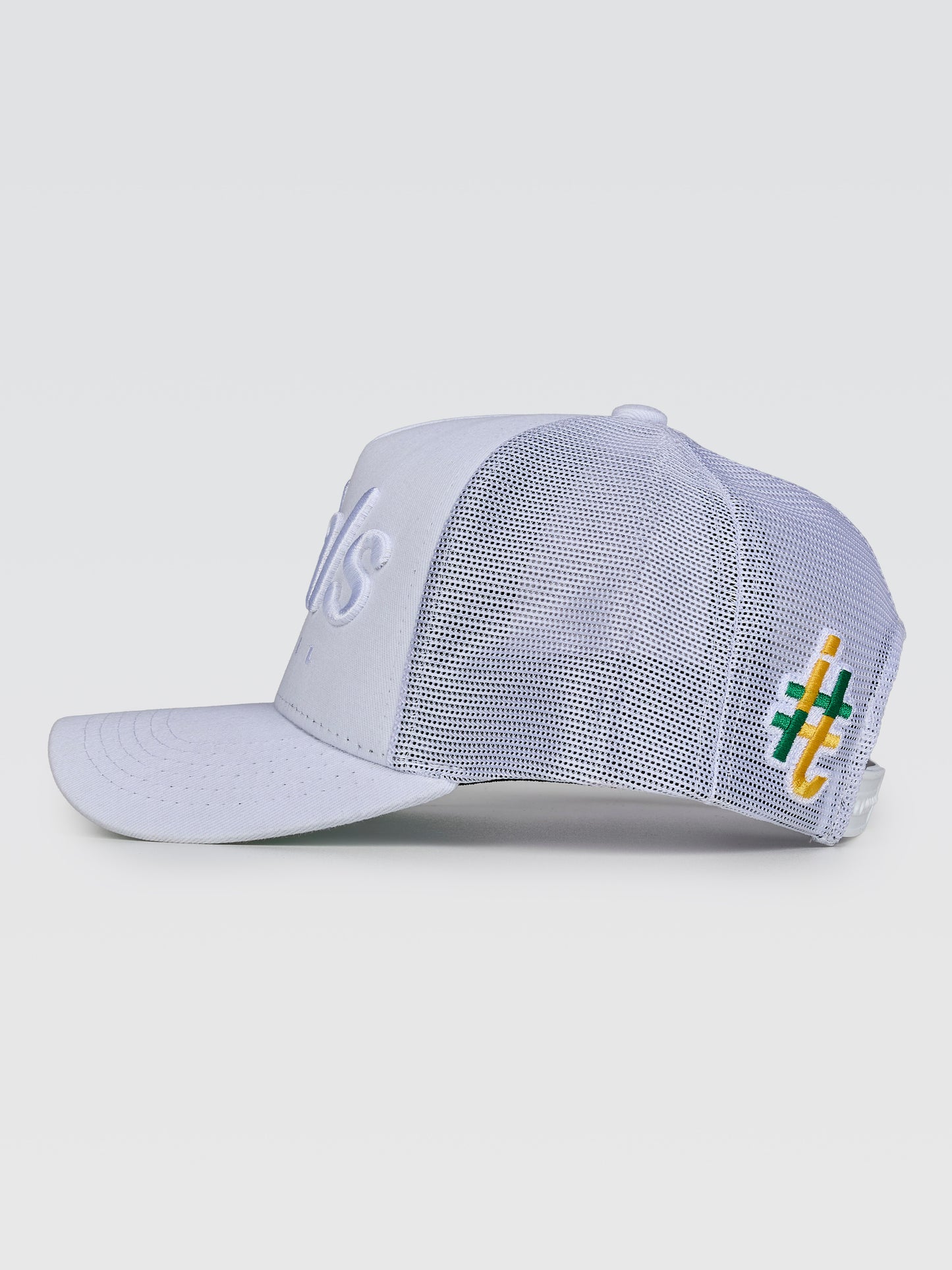 Boné Trucker #itals Vintage Brasil Branco