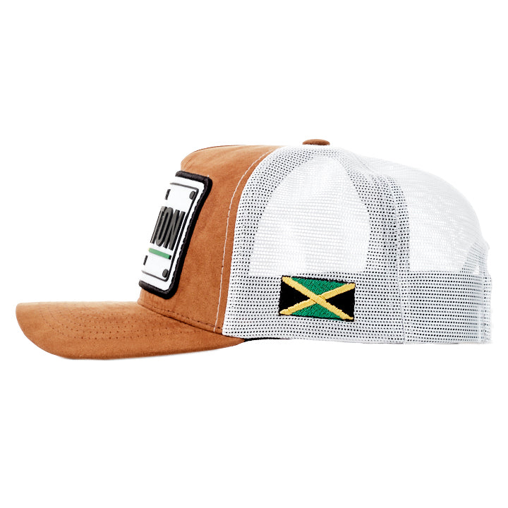 Boné Jamaica Caramelo Suede