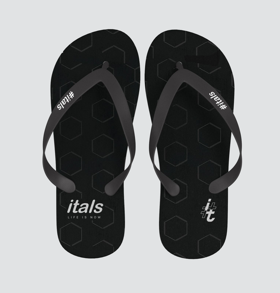 Chinelo Itals Life Is Now Black