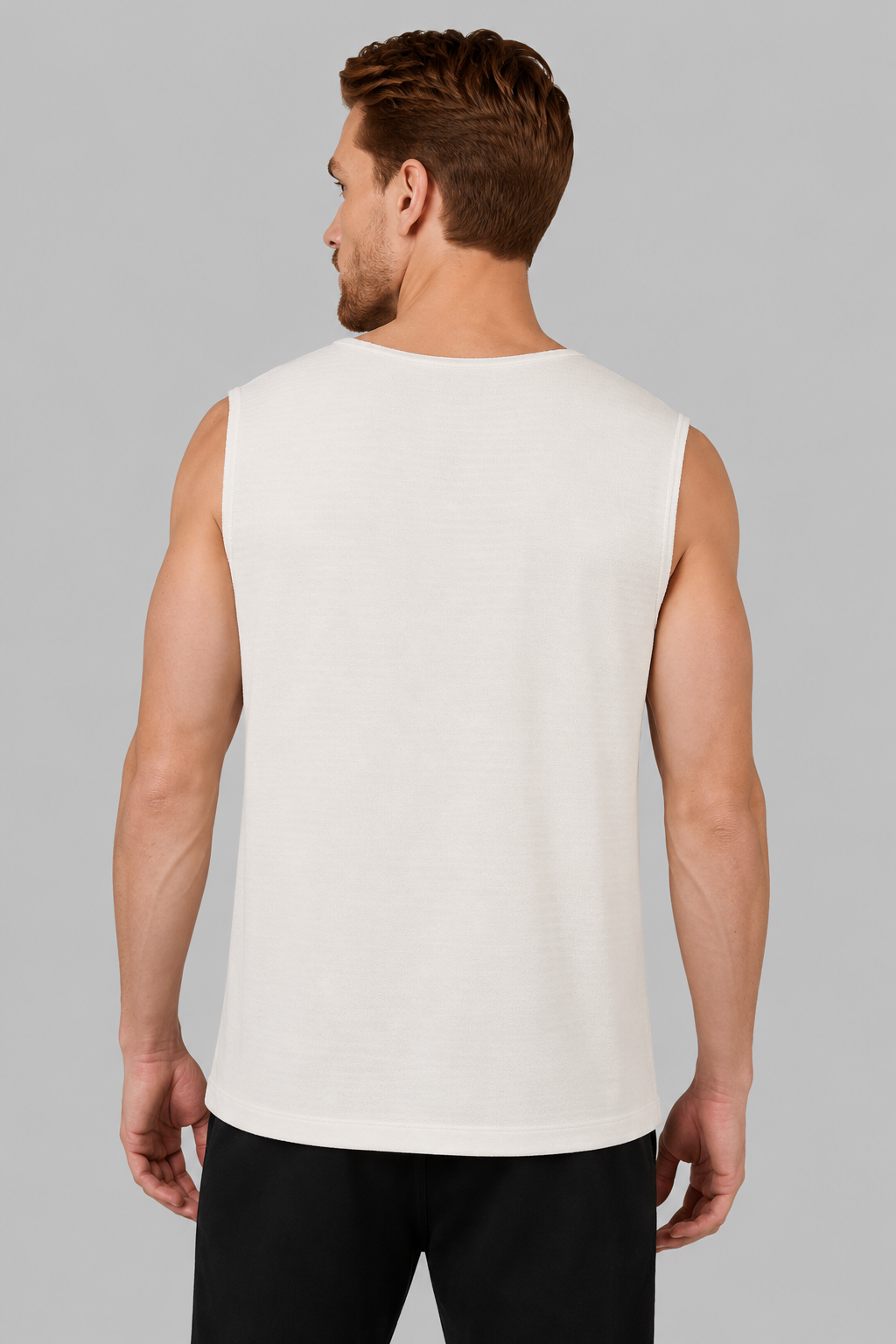 Regata Machão Textura Off-White Brasão