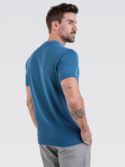 Camiseta New Tricot Azul Escuro