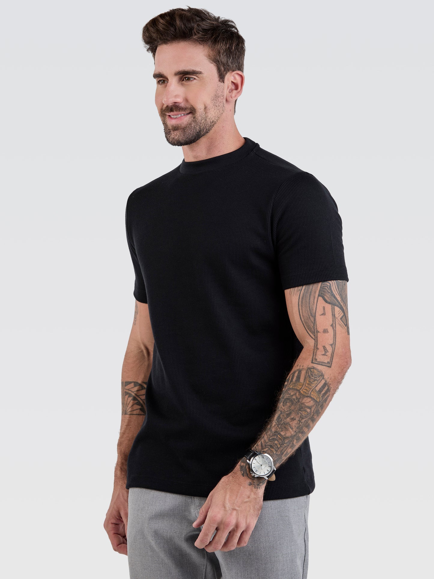 Camiseta New Tricot Preto