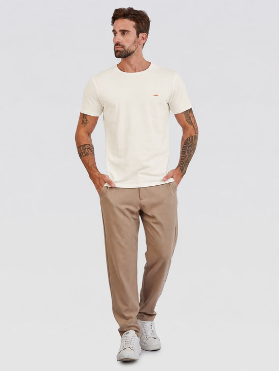 Camiseta Off Cyber Neon Laranja
