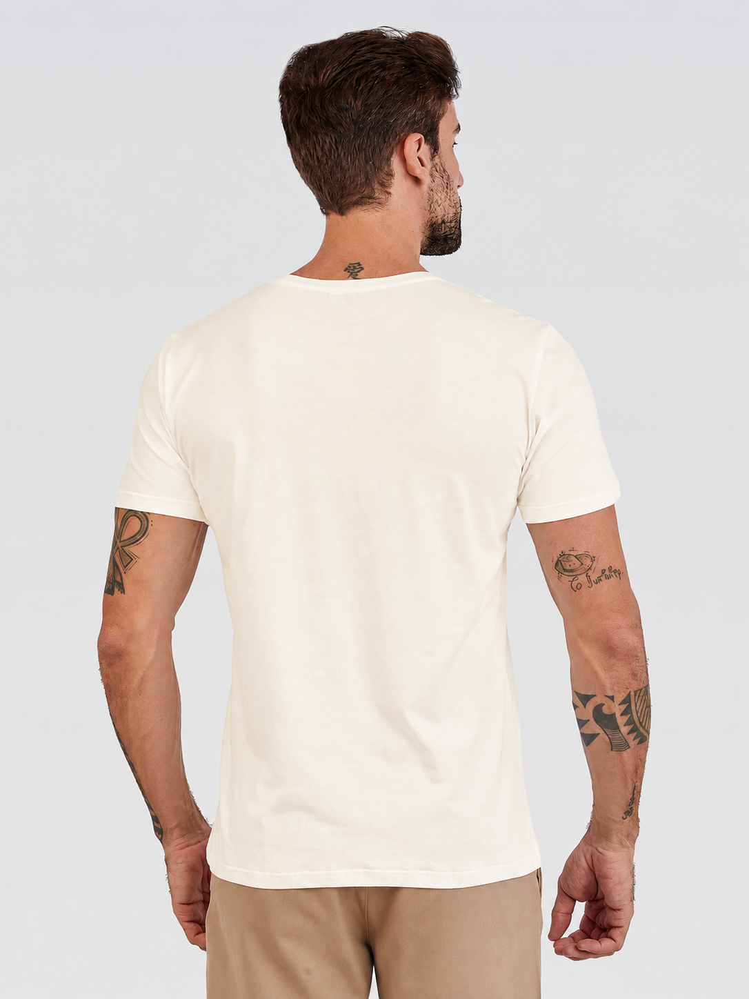 Camiseta Off Cyber Neon Laranja