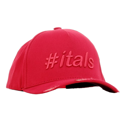 Boné Itals Clássico Red Destroyed
