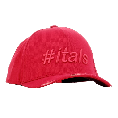 Boné Itals Clássico Red Destroyed