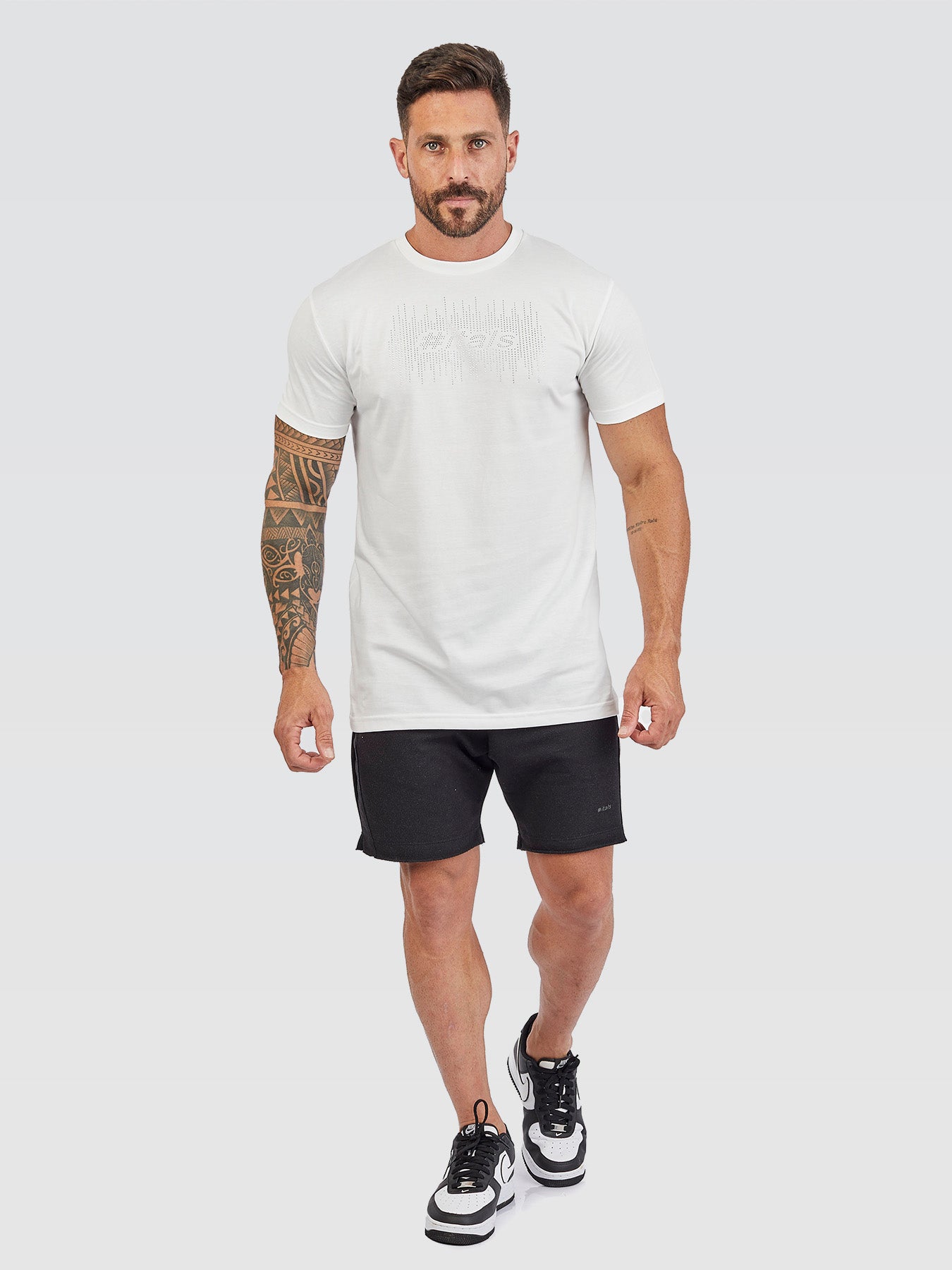 Camiseta Pima Shine White