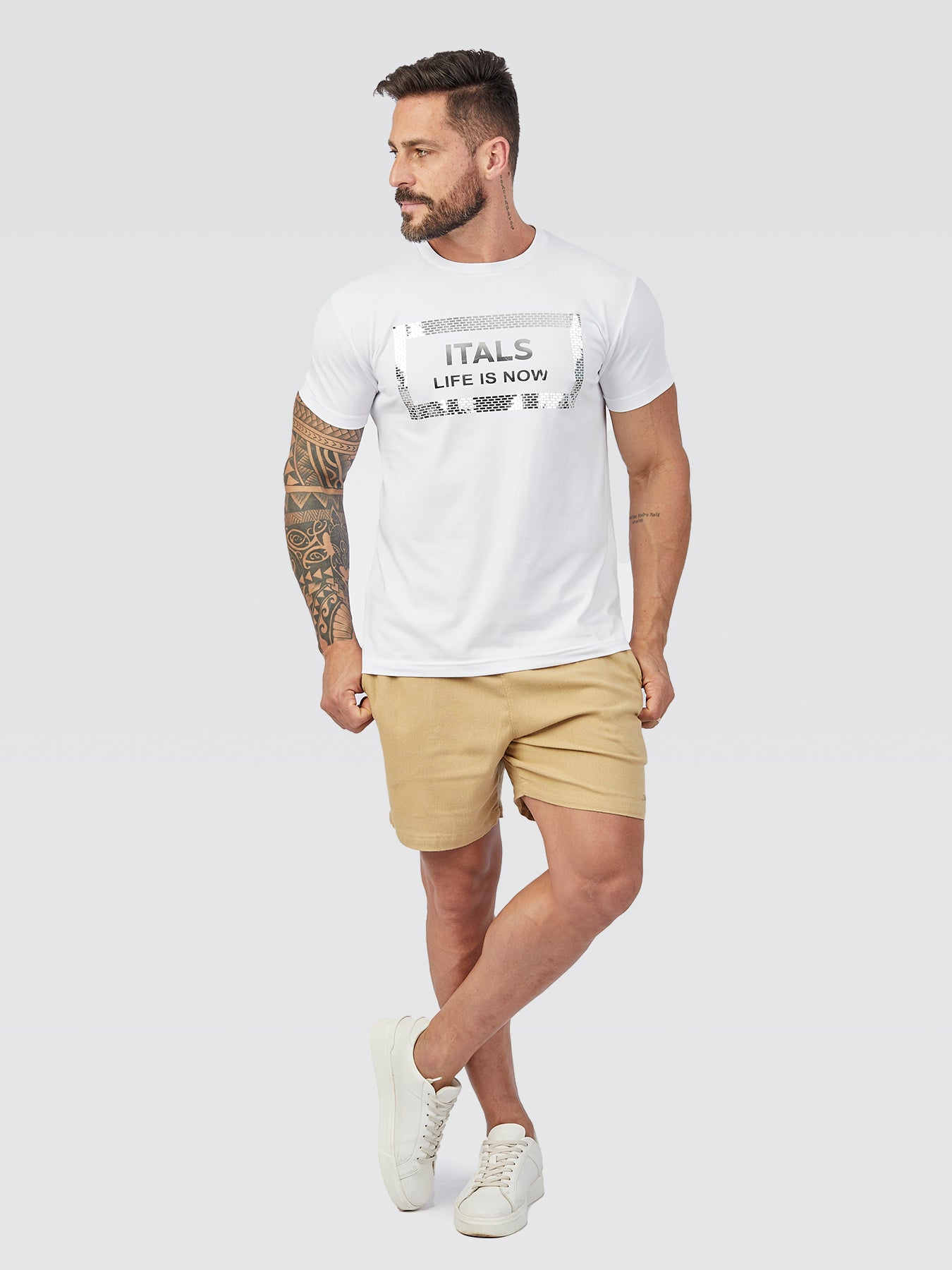 Camiseta Peruana White Crome