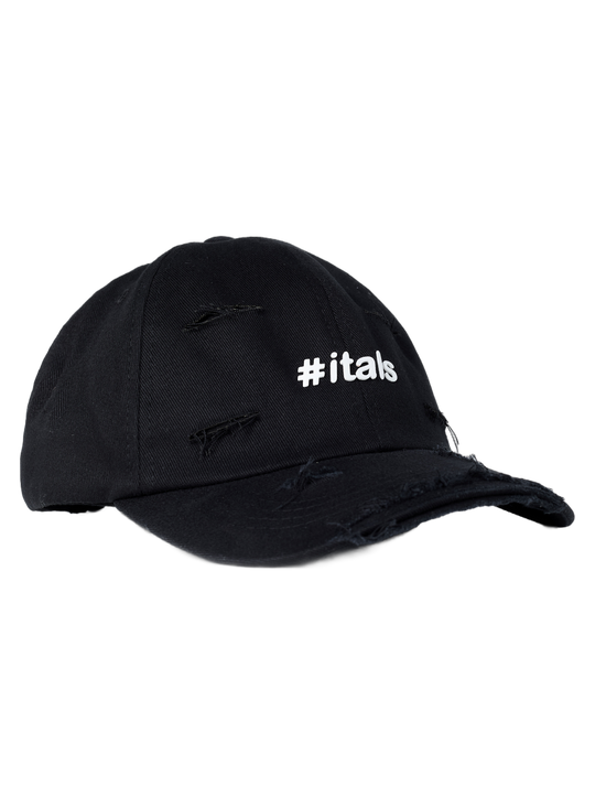 Boné Dad Hat Destroyed Preto