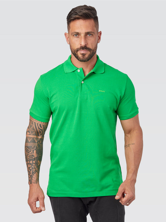 Camisa Polo Peruana Verde