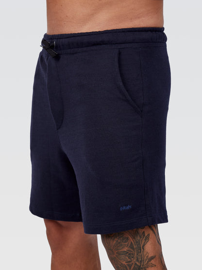 Bermuda Moletinho Azul Marinho