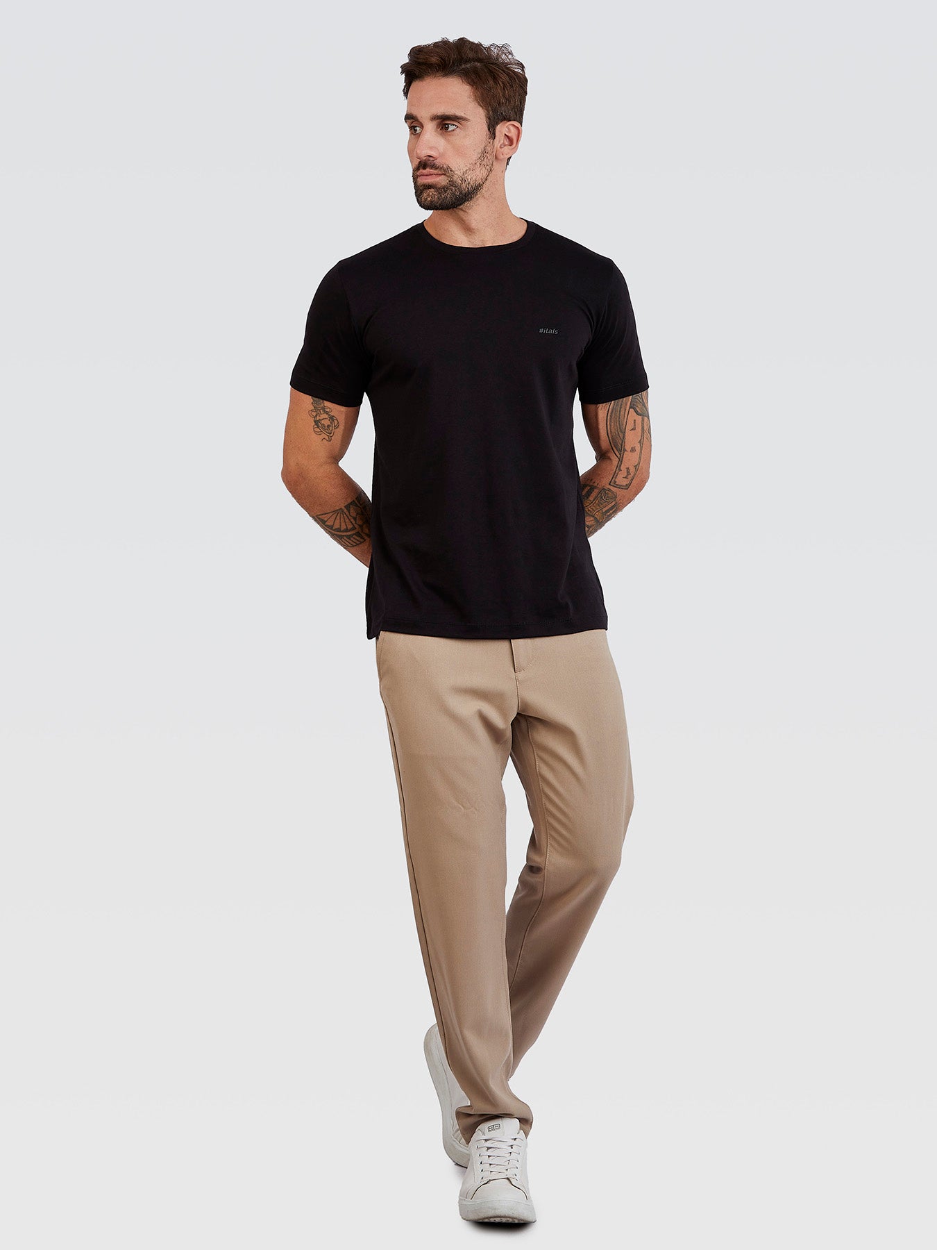 Camiseta Básica Pima Preto