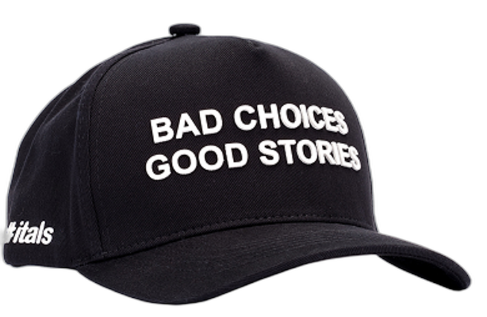 Boné Itals Good Stories Preto