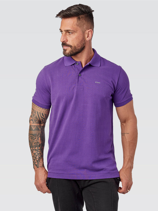 Camisa Polo Peruana Roxa