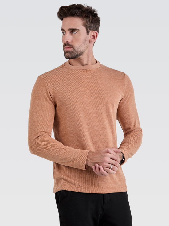 Suéter Tricot Ferrugem