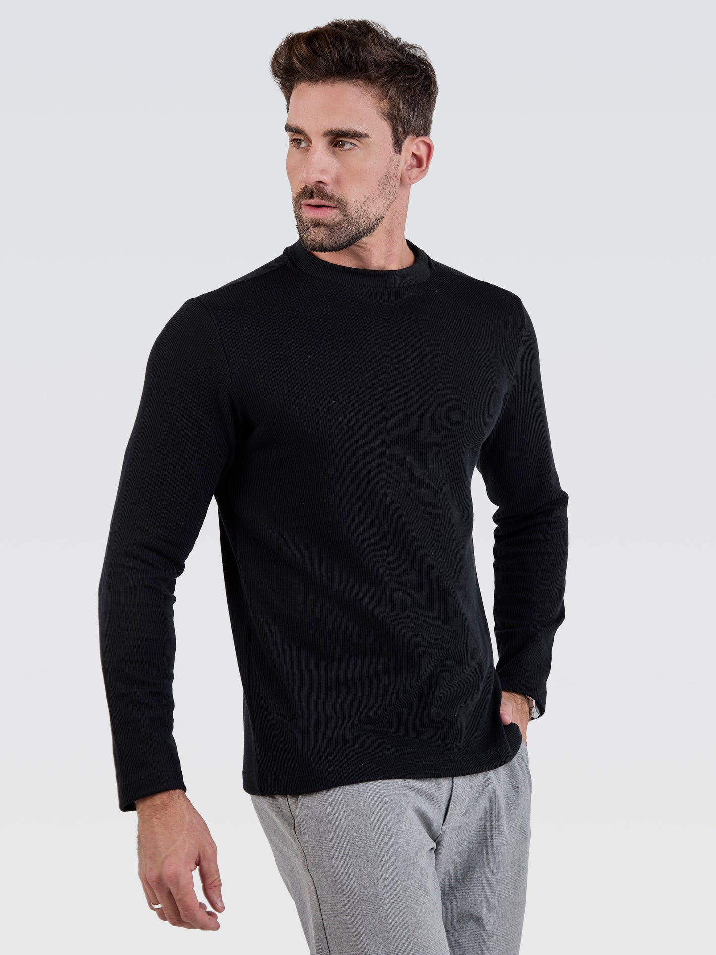 Suéter Tricot Preto