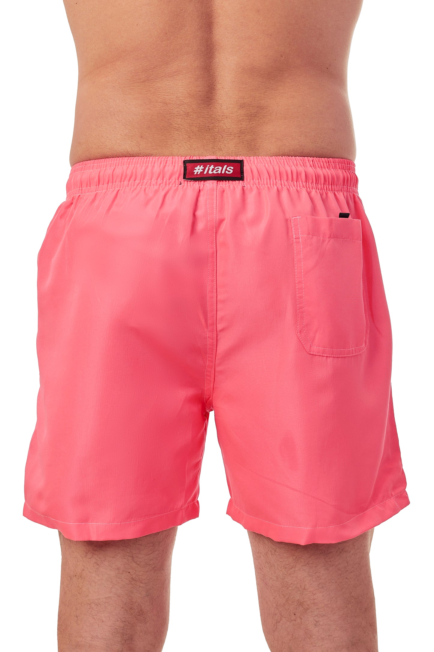 Short itals Praia Rosa Fluorescente