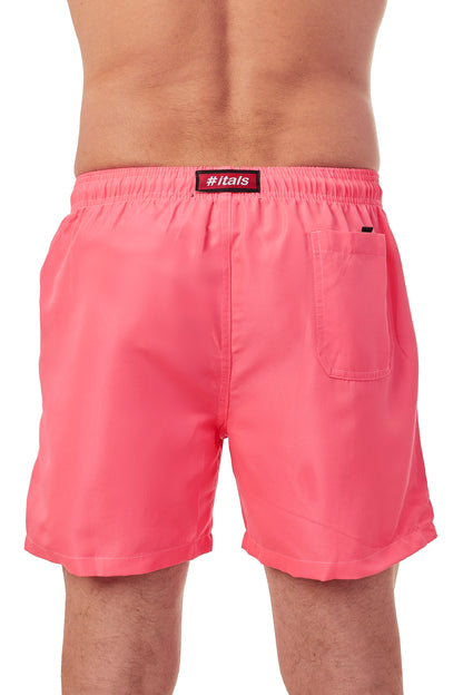 Short itals Praia Rosa Fluorescente
