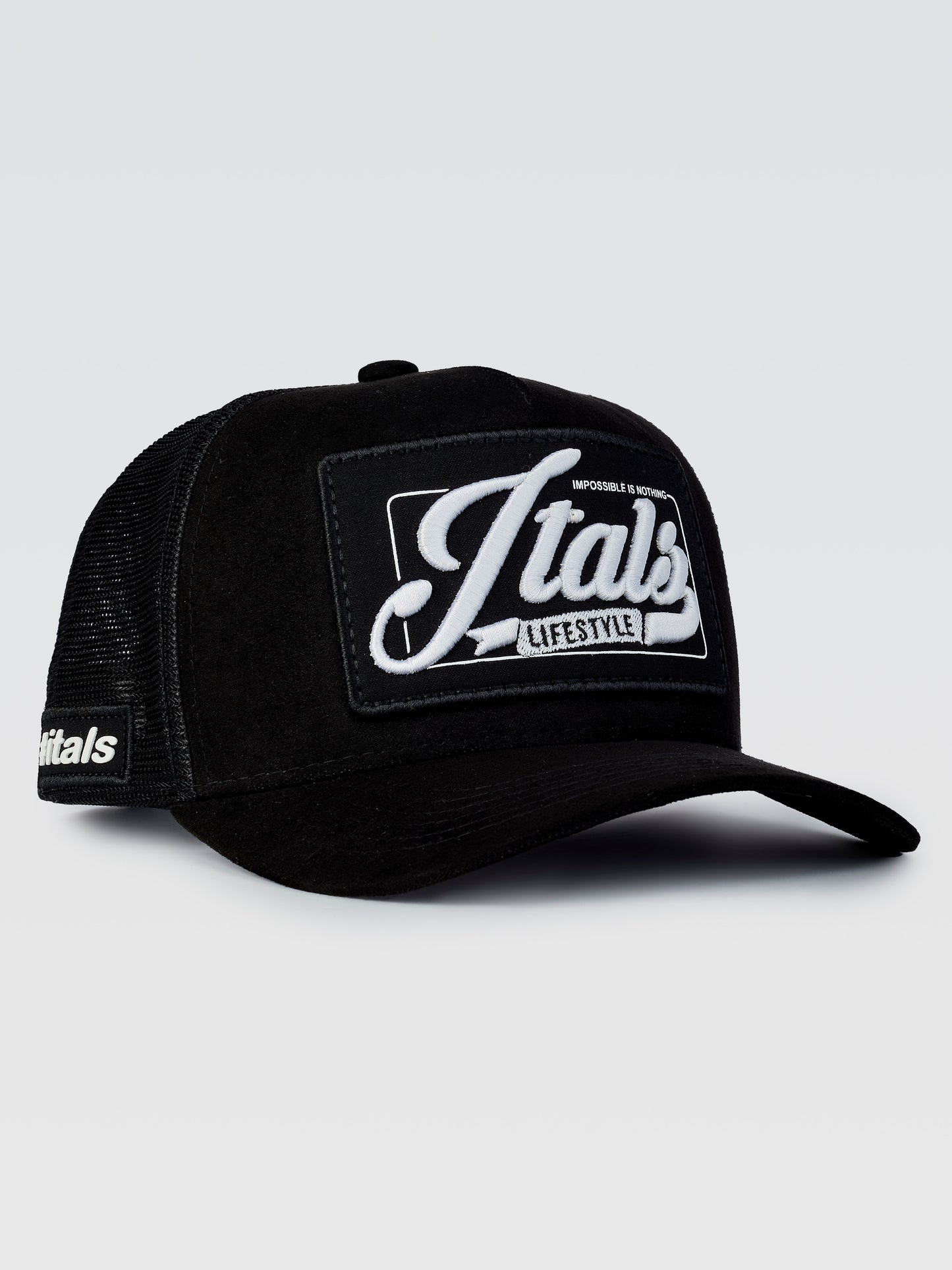 Boné Trucker #itals Impossible DualStyle Preto
