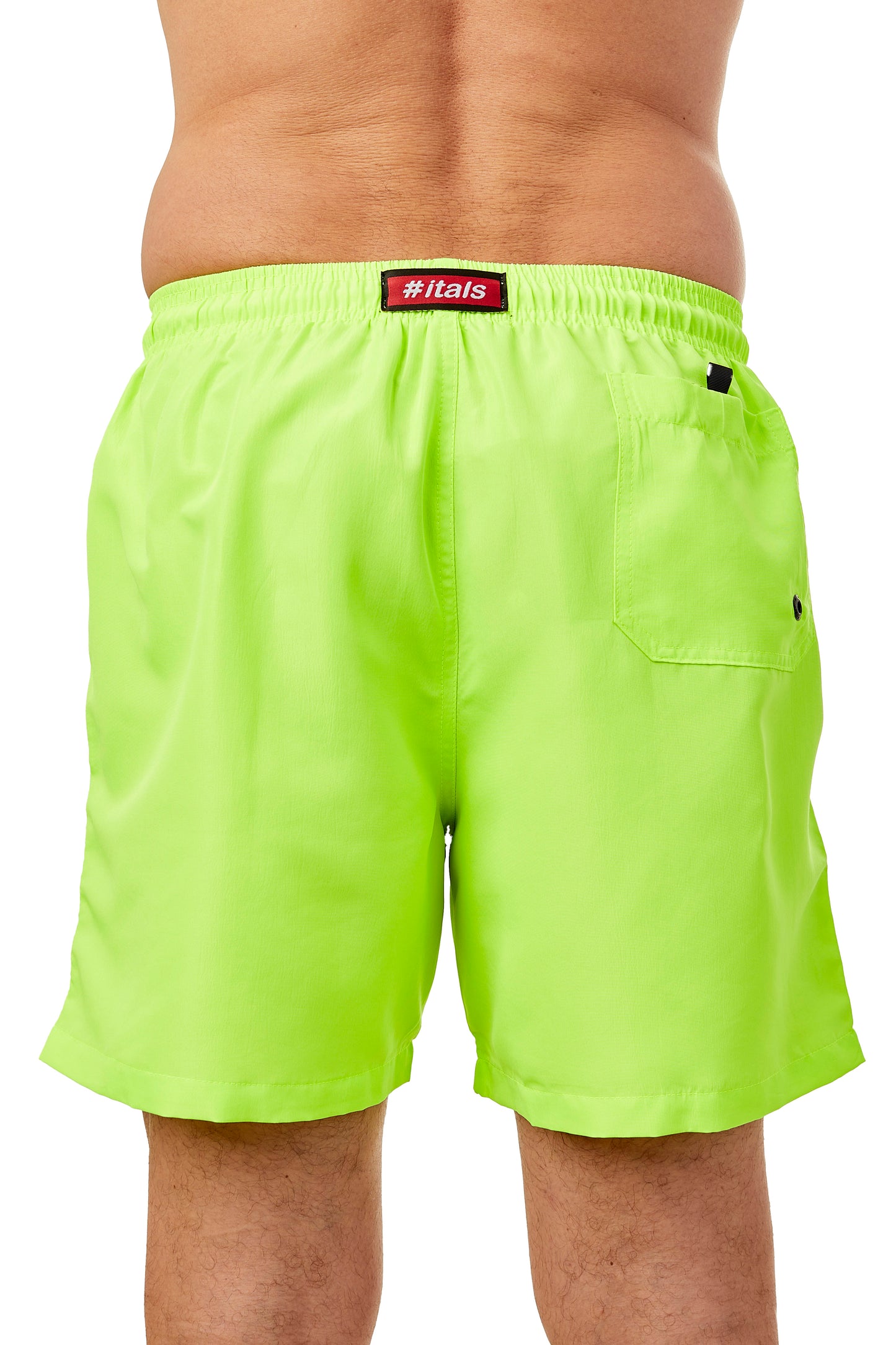 Short itals Praia Amarelo Fluorescente