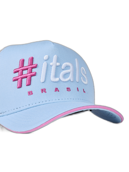 Boné Vintage Azul Bebê