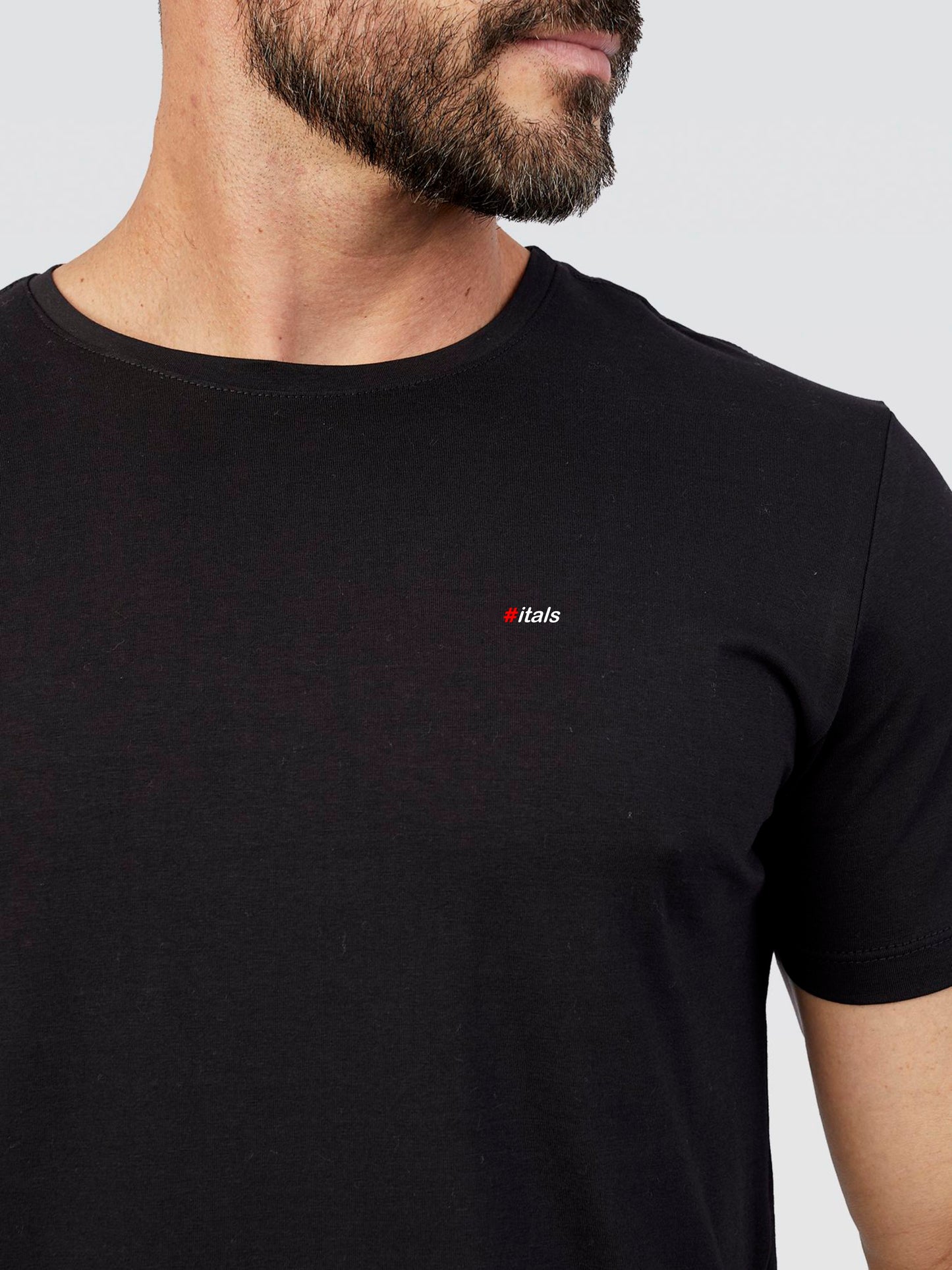 Camiseta Algodão Egípcio #itals Classic Preta