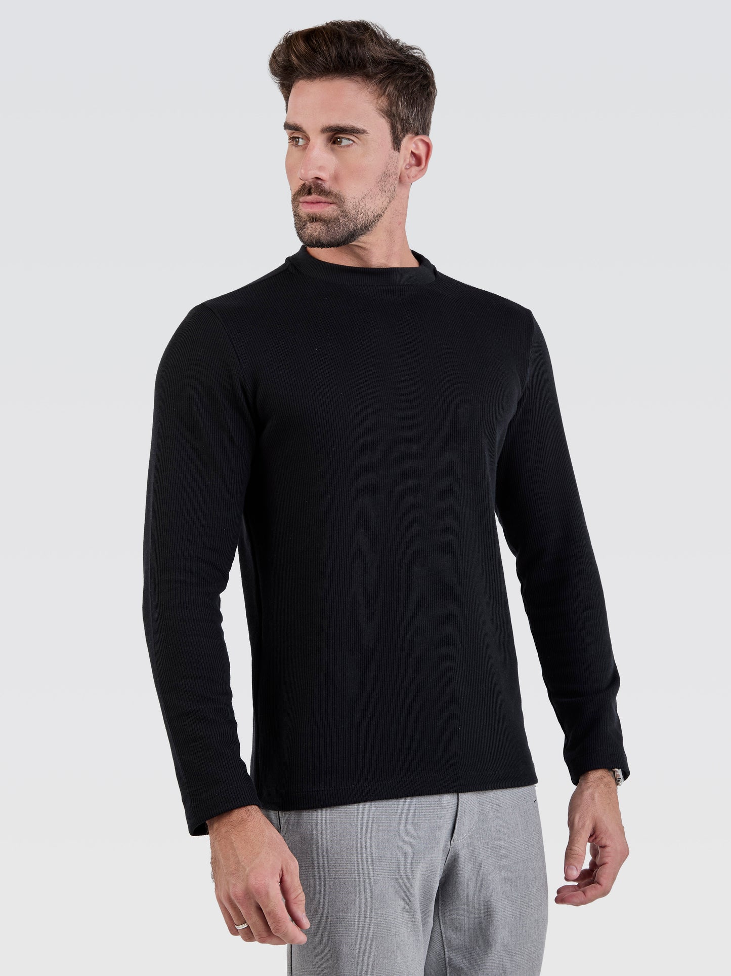 Suéter Tricot Preto