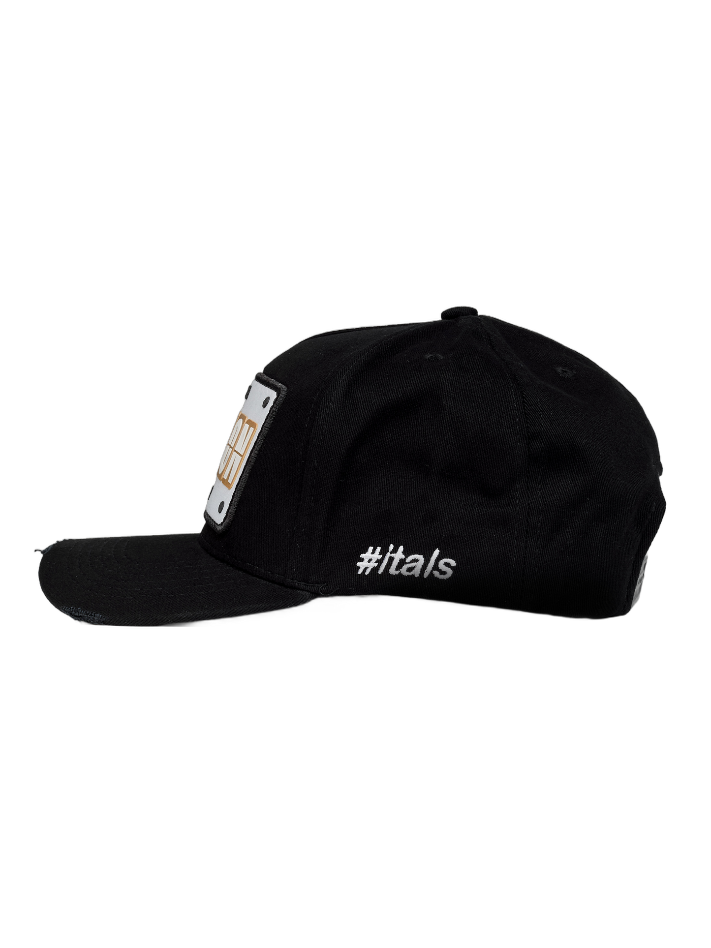 Boné itals Cabron Preto Gold