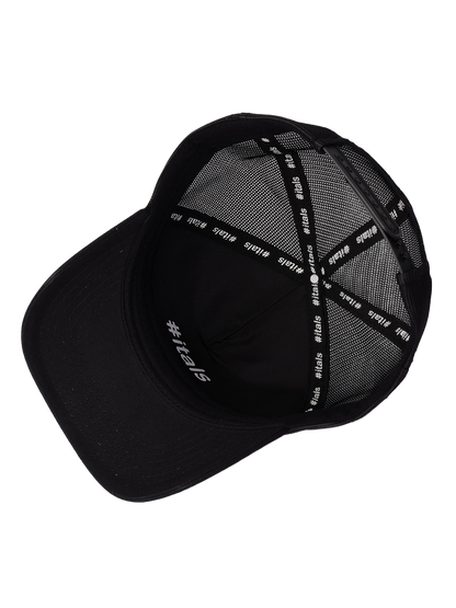 Boné itals Respeite Minha História Black