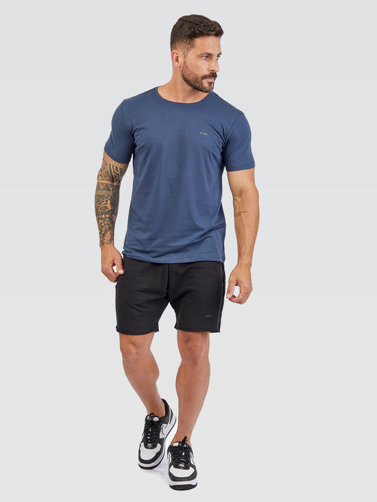 Camiseta Básica Cyber Marinho