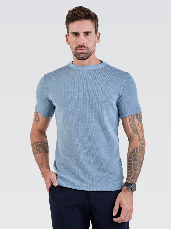 Camiseta New Tricot Azul Claro