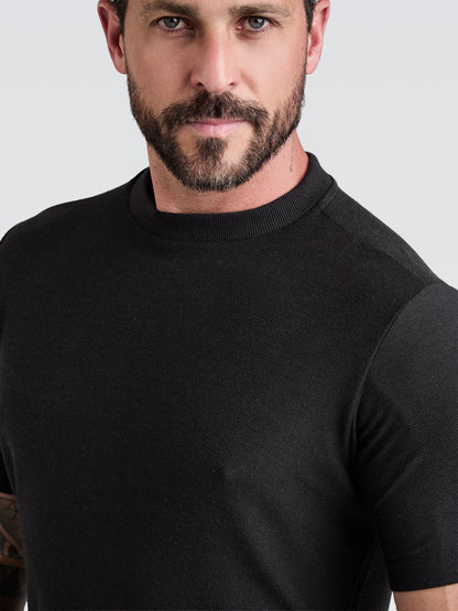 Camiseta New Textura Preto