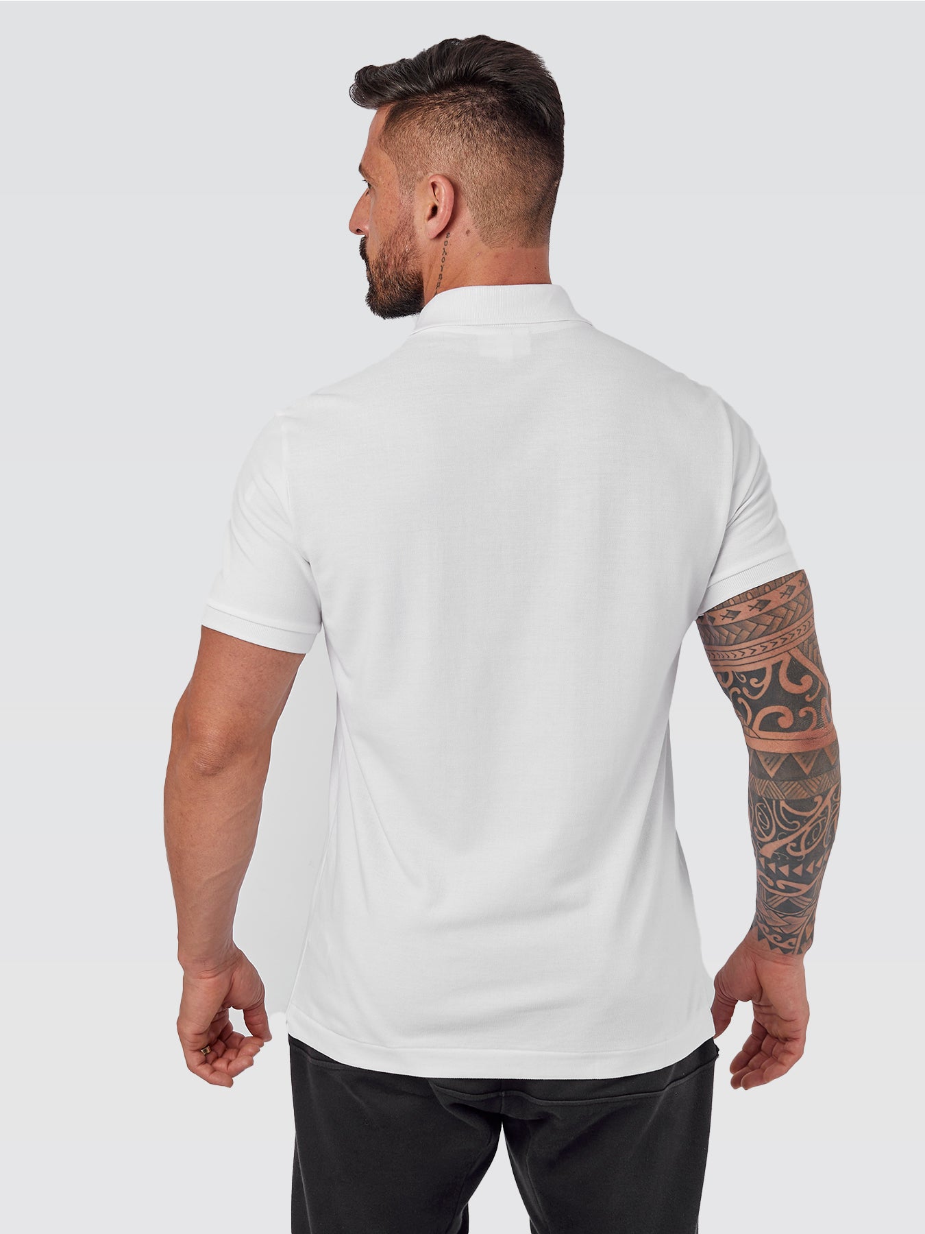 Camisa Polo Peruana White