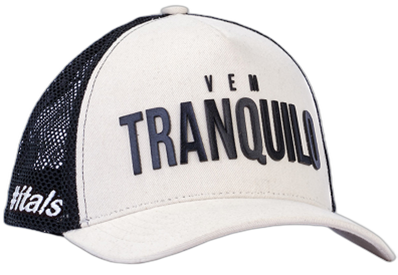 Boné itals Vem Tranquilo Off White