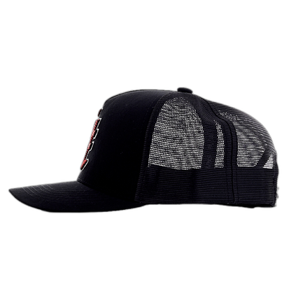 Boné itals Preto Brasão Red Line