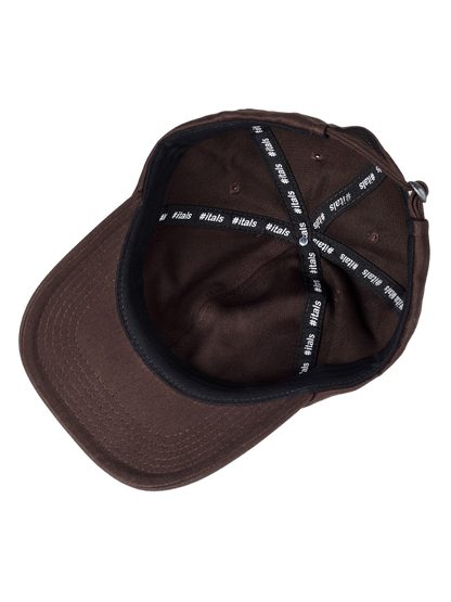 Boné Dad Hat Make Marrom