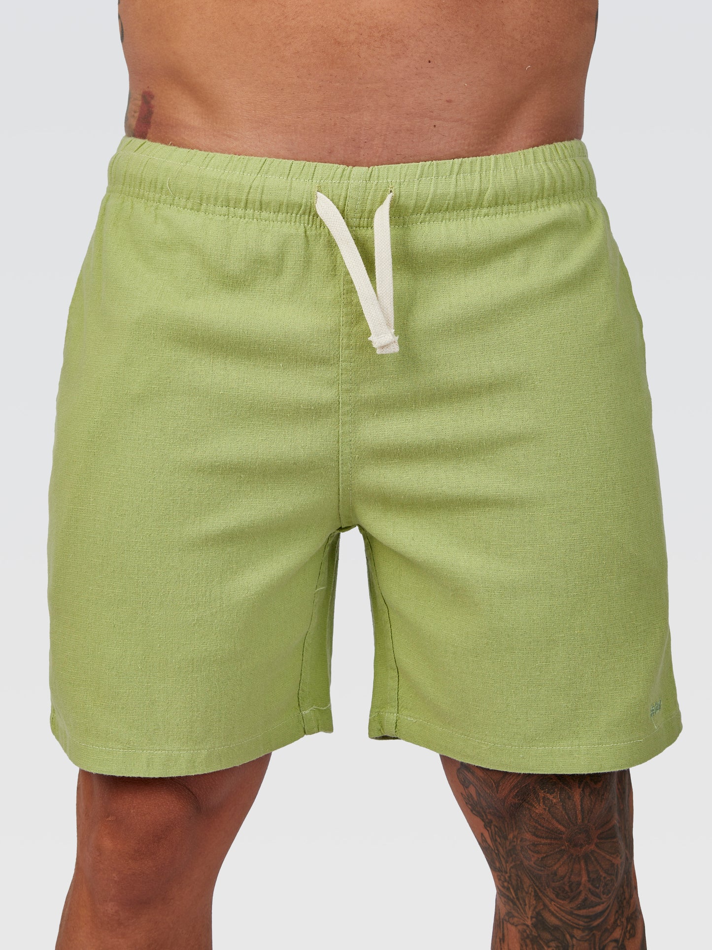 Short Linho Verde
