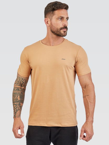 Camiseta Básica Cyber Caramelo