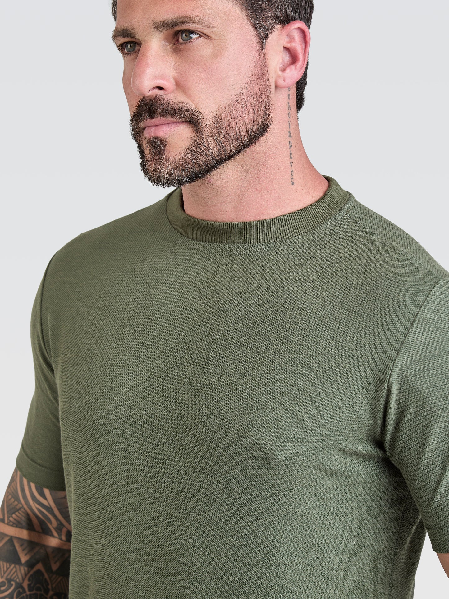 Camiseta New Textura Verde