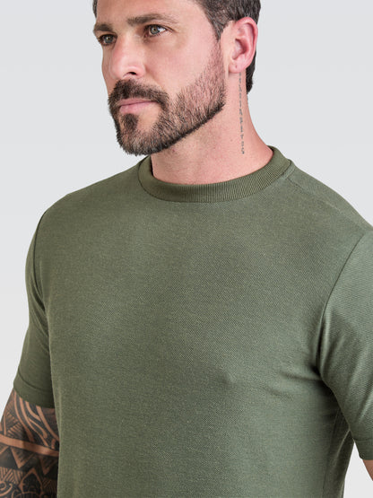 Camiseta New Textura Verde
