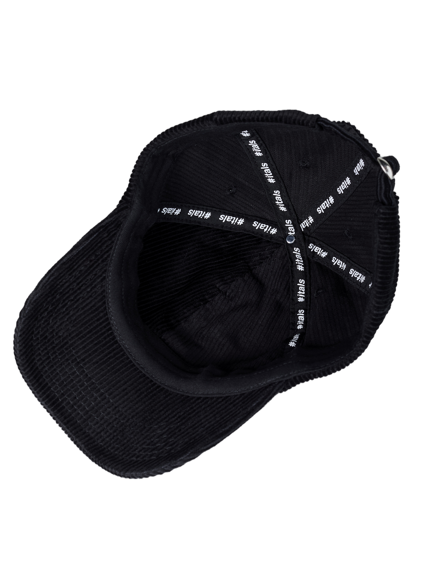 Boné Dad Hat Veludo Brasão Preto