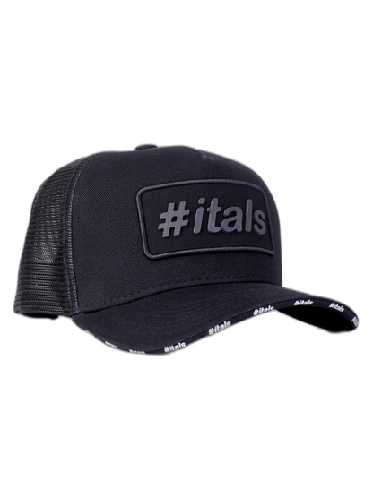 Boné itals All Black Tag