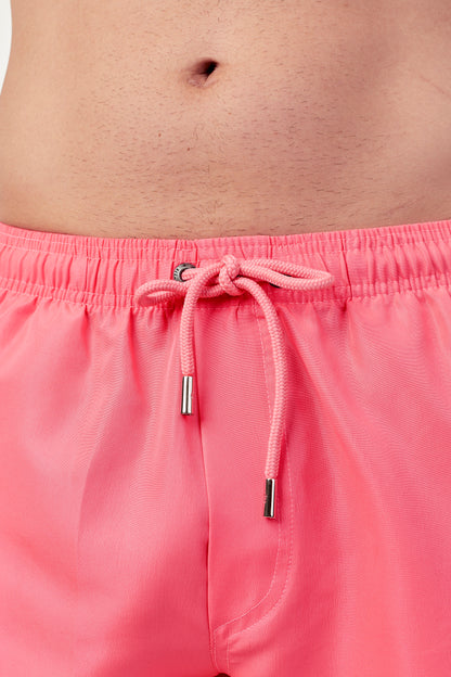 Short itals Praia Rosa Fluorescente