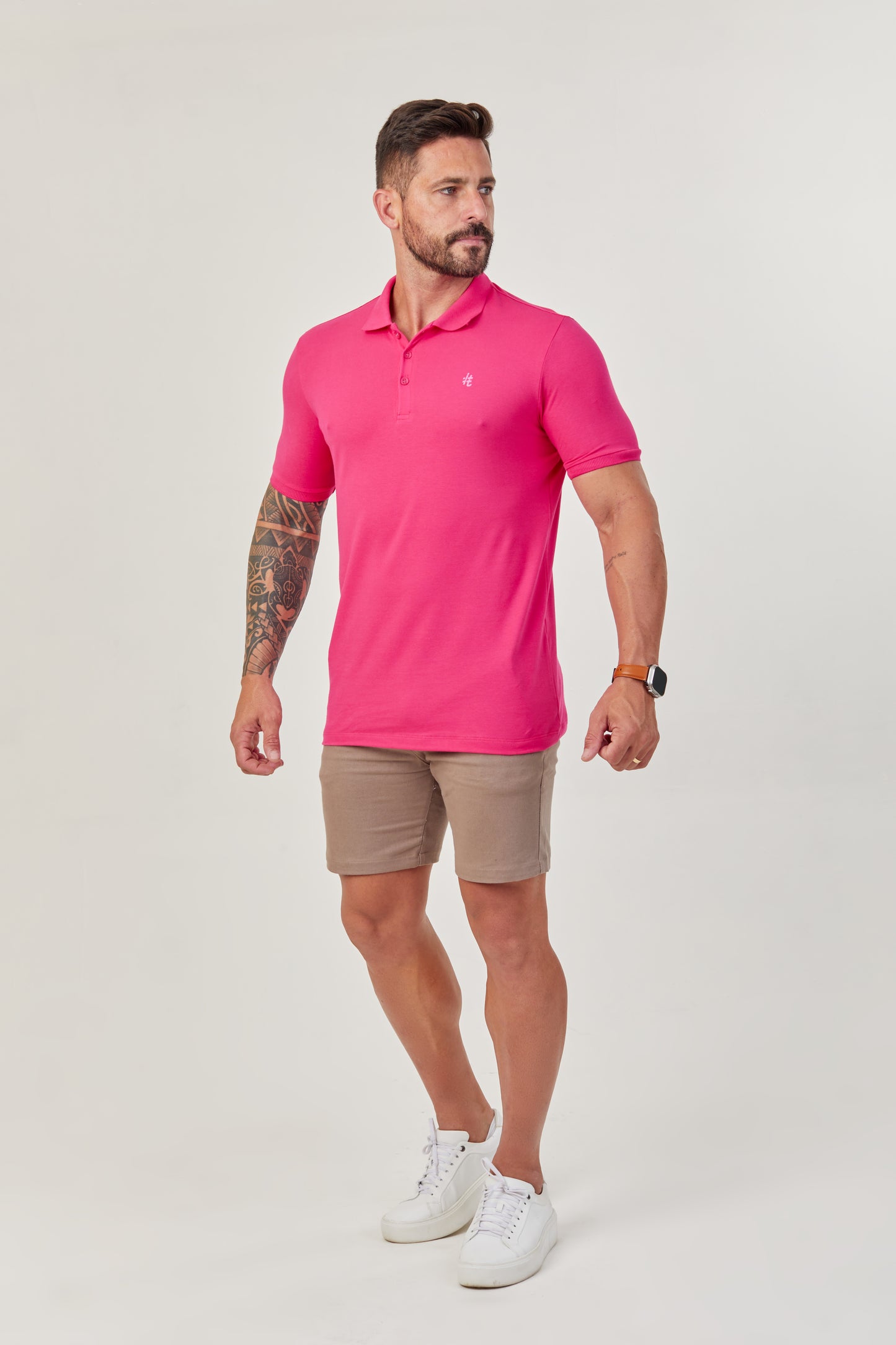 Camisa Polo itals Pink