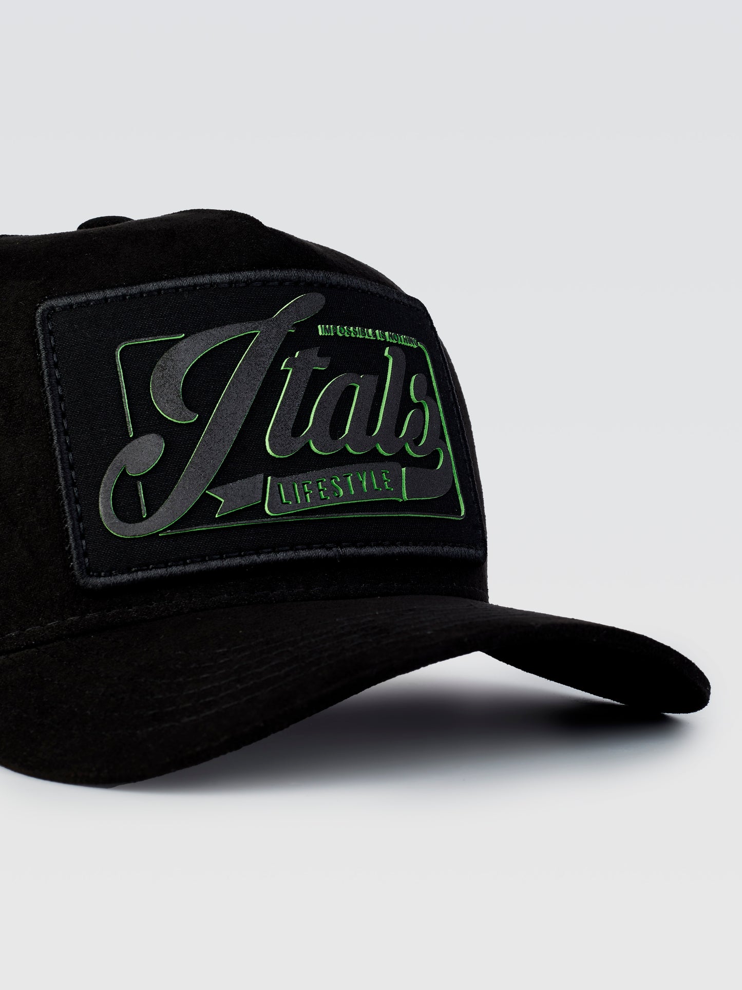 Boné Impossible Preto Tinta Mágica Verde