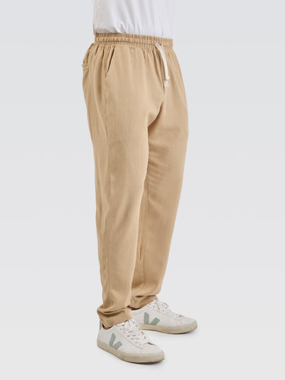 Calça Linho Mostarda