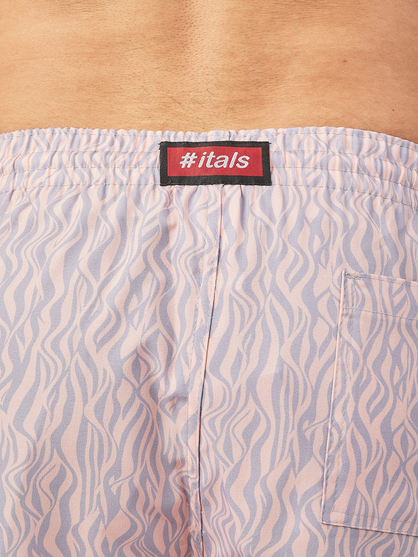 Short Praia Rosa Tropical