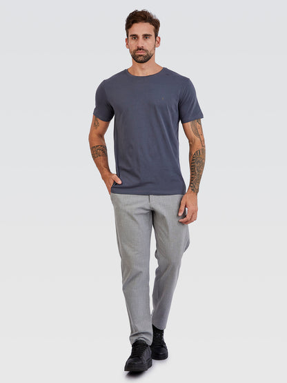 Camiseta Básica Chumbo Brasão Chumbo