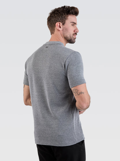 Camiseta New Tricot Cinza